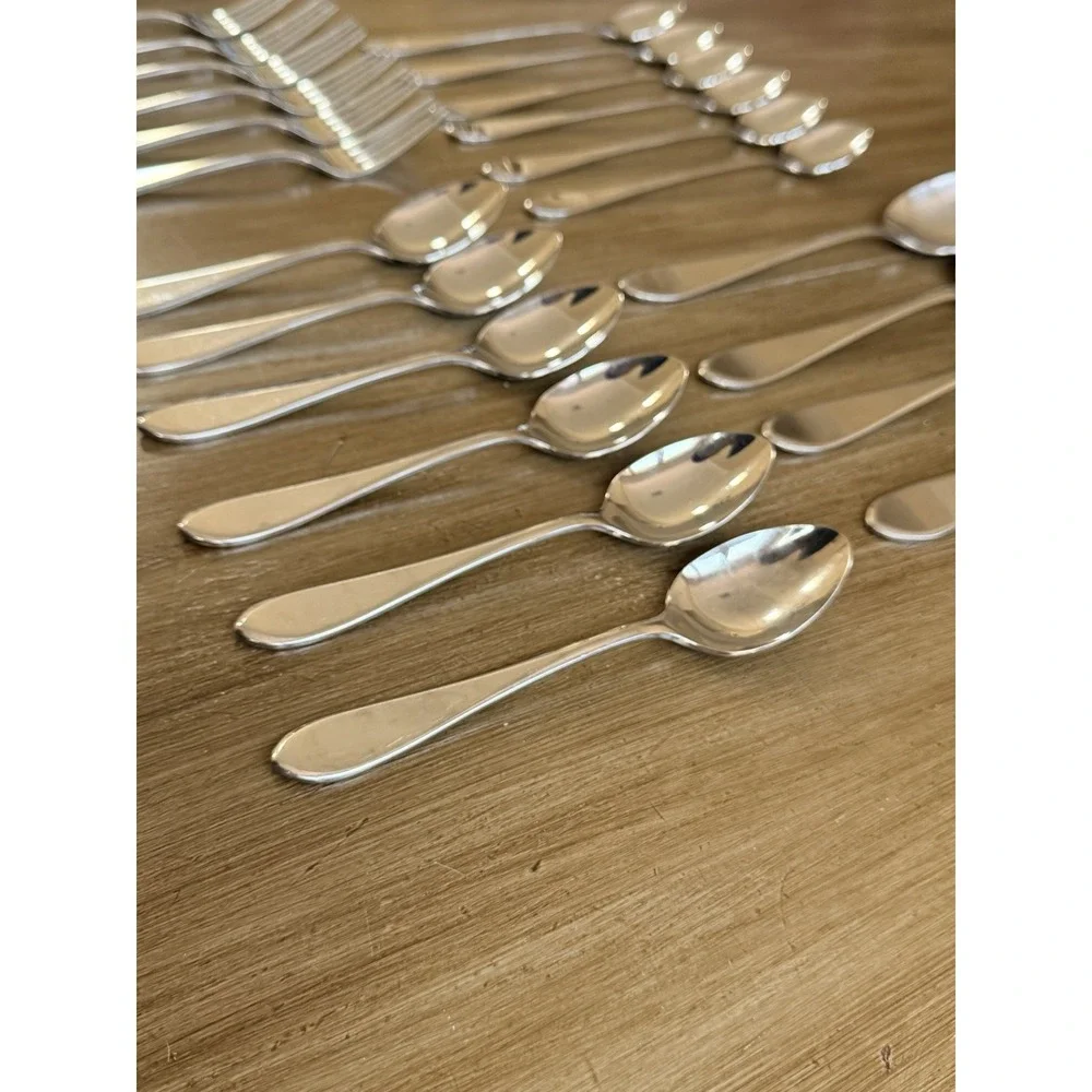 Gorham Georgetown NEW Stainless 18/8 Flatware Set Spoons And Forks